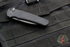 Protech Malibu Flipper- Wharncliffe Blade- Black "Dragon Scale" Textured Handle- Black DLC Magnacut Steel Blade- Tritium Button Inlay 5336-OPERATOR