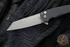 Protech Malibu Flipper- Reverse Tanto- Black Handle- Acid Wash Magnacut Blade 5401-AW
