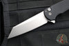 Protech Malibu Flipper- Reverse Tanto- Black Handle- Stonewash Magnacut Blade 5401