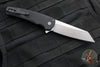 Protech Malibu Flipper- Reverse Tanto- Black Handle- Stonewash Magnacut Blade 5401