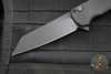 Protech Malibu Flipper- Reverse Tanto- Black Handle- Black DLC Magnacut Blade- 5403