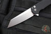 Protech Malibu Flipper- Reverse Tanto- Black Textured Handle- Stonewash Magnacut Blade 5405