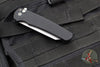 Protech Malibu Flipper- Reverse Tanto- Black Textured Handle- Stonewash Magnacut Blade 5405