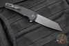 Protech Malibu Flipper- Reverse Tanto- Black Textured Handle- Black DLC Magnacut Blade 5406