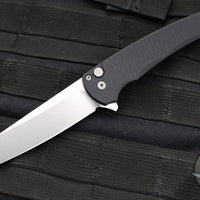 Protech Malibu Flipper- Reverse Tanto- Black Dragon Scale Handle- Stonewash Magnacut Blade 5435