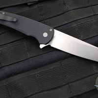 Protech Malibu Flipper- Reverse Tanto- Black Dragon Scale Handle- Stonewash Magnacut Blade 5435