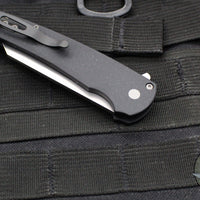 Protech Malibu Flipper- Reverse Tanto- Black Dragon Scale Handle- Stonewash Magnacut Blade 5435