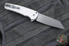 Protech Malibu Flipper- Reverse Tanto- Grey Battleworn Dragon Scale Handle- Black DLC Magnacut Blade 5436-BW GREY