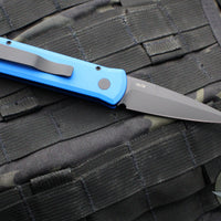 Protech Godson Out The Side Auto (OTS)- Blue Handle- Black Blade 721-BLUE