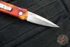 Protech Godson Out The Side Auto (OTS)- Special "Del Fuego" Finished Handle- Satin Blade 721-DF1