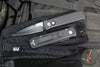 Protech Godson Out The Side Auto (OTS)- Black Handle- Black DLC Washed Blade 721-DLCW