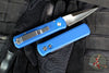 Protech Godson Out The Side Auto (OTS)- Blue Handle- Satin Blade 721-SATIN BLUE