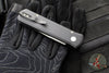 Protech- Godson Out The Side Auto (OTS)- Black Aluminum Handle- Livewire Copper Carbon Fiber Inlay- Satin Blade- Black Lip Pearl Button 7210 Livewire