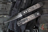Protech Godfather Out The Side (OTS) Knife- Black Handle- TechnoCarbo Black Carbon Fiber Inlay- Black DLC Blade 905-LTD TC Black