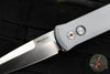 Protech Godfather Out The Side (OTS) Knife- Special Grey Handle- Satin Blade 921-SATIN GREY
