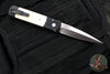 Protech Godfather Black And Ivory Micarta Tuxedo Out The Side (OTS) Knife Satin Blade 951