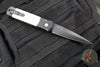 Protech Godfather Black And Ivory Micarta Tuxedo Out The Side (OTS) Knife DLC Black Blade 952