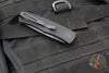 Protech Magic "Whiskers" Out The Side (OTS) Auto- Hidden Bolster Release Knife- Black Body- Green Textured Bolster- Black DLC Wash Blade BR-1.7 LTD-GREEN DLCW
