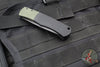 Protech Magic "Whiskers" Out The Side (OTS) Auto- Hidden Bolster Release Knife- Black Body- Green Textured Bolster- Black DLC Wash Blade BR-1.7 LTD-GREEN DLCW