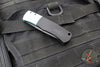 Protech Magic "Whiskers" Out The Side (OTS) Auto- Hidden Bolster Release Knife- Black Body- Textured Turquoise Bolster- Black DLC Blade BR-1.7 LTD-T Blue