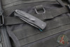 Protech Magic "Whiskers" Out The Side (OTS) Auto- Hidden Bolster Release Knife- Black Body- Textured Turquoise Bolster- Black DLC Blade BR-1.7 LTD-T Blue