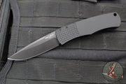 Protech Magic "Whiskers" Out The Side (OTS) Auto Hidden Bolster Release Knife Black Body Black Blade BR-1.7