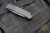 Protech Magic "Whiskers" Out The Side (OTS) Auto- Hidden Bolster Release Knife- Black Body- Textured Bolster- Sapphire Blue Blade BR-1 SB