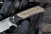 Protech Mordax Flipper- BLADE SHOW 2026- Black Handle- White Brass America's 250th Inlay- Stonewash Magnacut Blade- White Pearl Button BSA26.Mordax.2