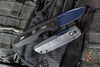 Protech Vero Synapse Design Out The Side (OTS) Auto Knife- Blue Linen Micarta- Thick Black Aluminum Bottom Handle- Sapphire Blue Magnacut Steel Blade BSA26.VERO.1