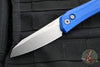 Protech Oligarch Out The Side (OTS) Auto Knife - Blue Handle - Stonewash Magnacut Blade DS101-BLUE