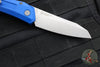 Protech Oligarch Out The Side (OTS) Auto Knife - Blue Handle - Stonewash Magnacut Blade DS101-BLUE