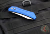 Protech Oligarch Out The Side (OTS) Auto Knife - Blue Handle - Stonewash Magnacut Blade DS101-BLUE