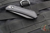 Protech Oligarch Out The Side (OTS) Auto Knife - Black Handle - Black DLC Magnacut Blade DS103