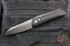 Protech Oligarch Out The Side (OTS) Auto Knife - Black Handle - Smokey Grey DLC Magnacut Blade DS121