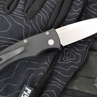 Protech Duke 2 Out The Side (OTS) Auto Knife - Black Handle- Stonewash Magnacut Blade DUKE2101