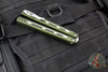 Protech FlyFather 2 Balisong- Dual Tone Green Channel Handles- Satin Finished Blade FF2101-Green