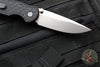 Protech TR-3 Integrity- Manual Button Lock Knife- Reptile Pattern Black Handle- Stonewash S35VN Steel Blade  INT105-Reptile