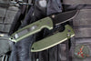 Protech Les George Rockeye Out The Side (OTS) Auto- Smooth Green Handle- DLC Black Magnacut Blade LG3103-GREEN