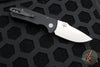 Protech Les George SBR Short Bladed Rockeye Out The Side (OTS) Smooth Black with Stonewash Blade LG401 SBR