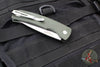 Protech Magic 2 "Whiskers" OTS Auto Knife- Green Smooth Body- Stonewash Blade M2601-GREEN