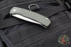 Protech Magic 2 "Whiskers" OTS Auto Knife- Green Smooth Body- Stonewash Blade M2601-GREEN