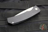 Protech Magic 2 "Whiskers" OTS Auto Knife-  Black Smooth Body- Stonewash Blade M2601