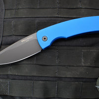 Protech Magic 2 "Whiskers" OTS Auto Knife-  Blue Smooth Body- Black Blade M2603-BLUE