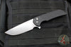 Protech Mordax Flipper- Black Gridlock Textured Handle- Stonewash Magnacut Blade MX105-GRIDLOCK