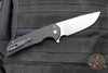 Protech Mordax Flipper- Black Gridlock Textured Handle- Stonewash Magnacut Blade MX105-GRIDLOCK