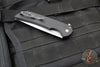 Protech Mordax Flipper- Black Gridlock Textured Handle- Stonewash Magnacut Blade MX105-GRIDLOCK