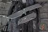 Protech Mordax Flipper- Nexus Textured Black Handle- Black DLC Magnacut Blade MX106-NEXUS