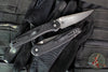 Protech Avalon- Peace Neighbor Deisgn- Manual Button Lock Knife- Knurled Black Handle- Stonewash Magnacut Steel Blade PN1101