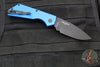 Protech Pro Strider PT + Blue Body- Black DLC Magnacut Steel Blade PT203-Blue