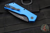 Protech Pro Strider PT + Blue Body- Black DLC Magnacut Steel Blade PT203-Blue